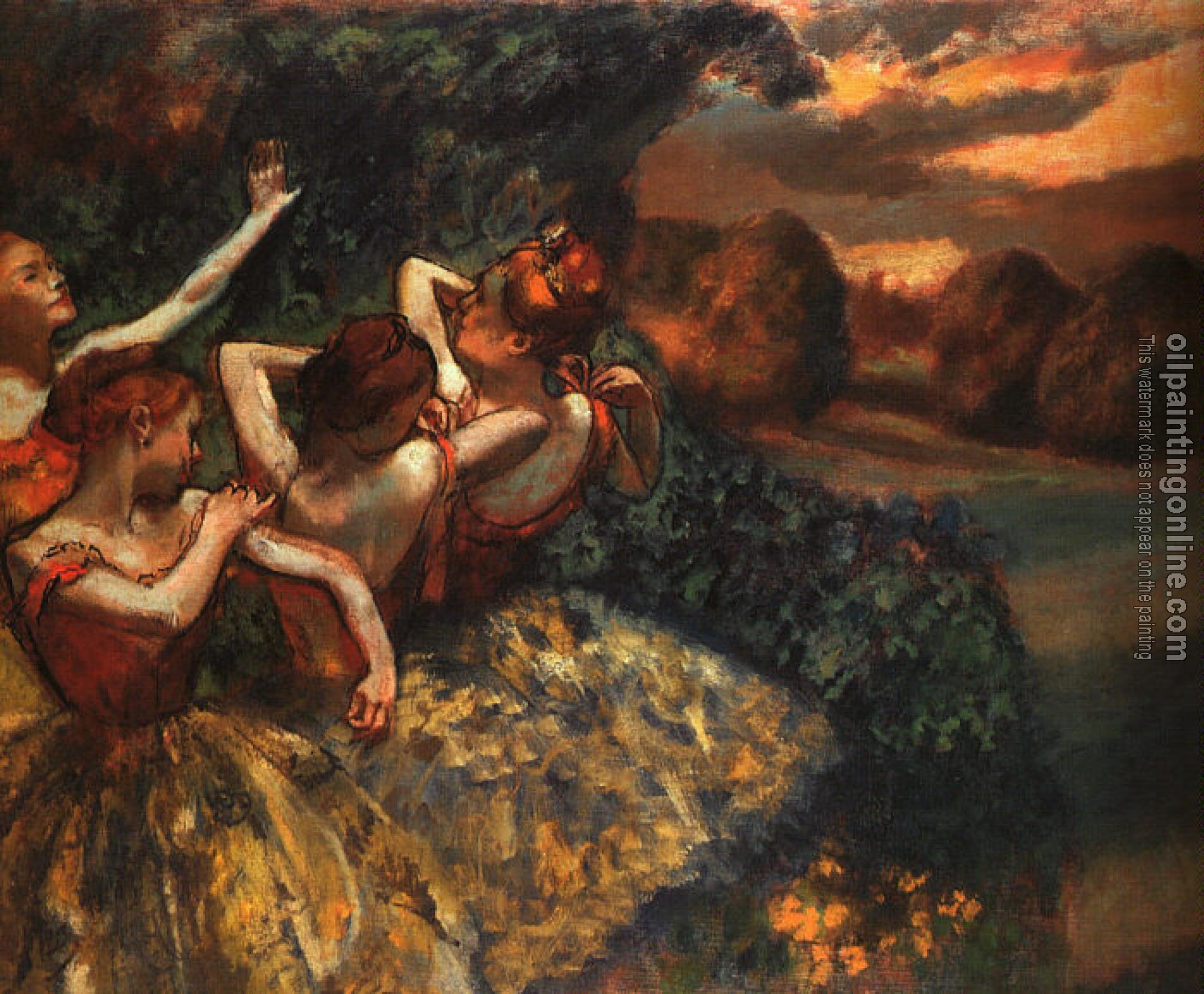 Degas, Edgar - Four Dancers